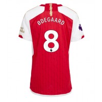 Echipament fotbal Arsenal Martin Odegaard #8 Tricou Acasa 2023-24 pentru femei maneca scurta